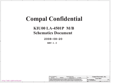 Материнские платы Compal LA-4501P