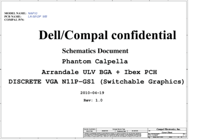 Материнские платы Compal LA-5812P