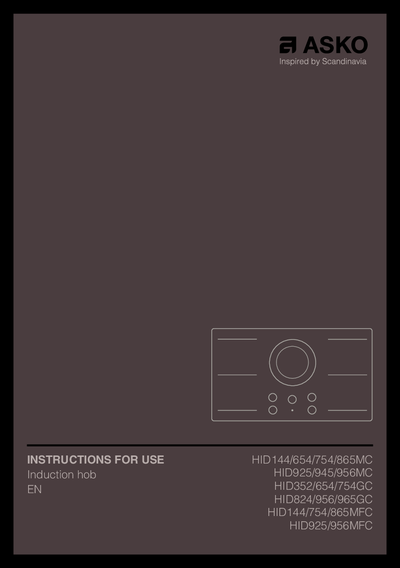 Asko HID945MC - Руководство по эксплуатации ()