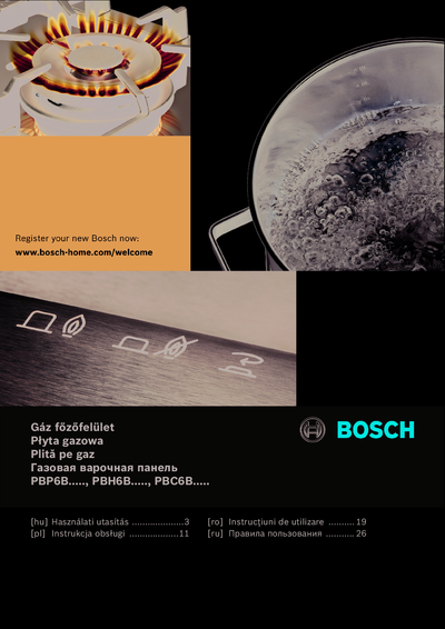Bosch PBP6B3B80 - Правила пользования 