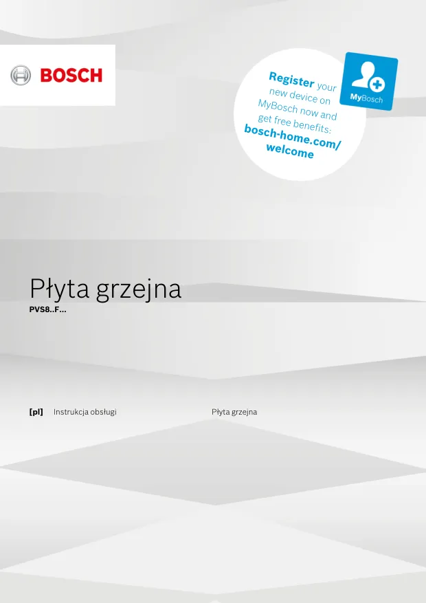Bosch PVS851FB5E - Руководство пользователя 