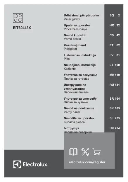 Electrolux EIT60443X - Инструкция по эксплуатации 