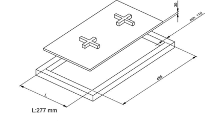 Варочные панели Korting HGG 382 CTW