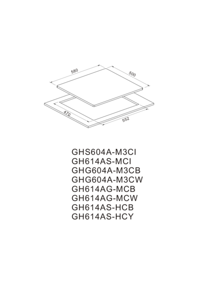 Maunfeld GH 724 G-MCW - Руководство по монтажу 