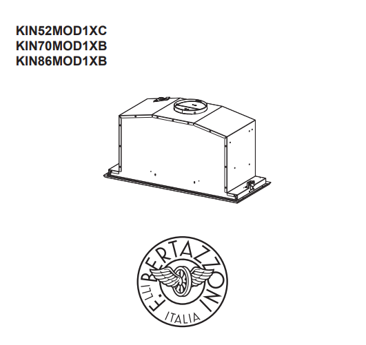 Bertazzoni KIN52MOD1XC - Руководство по эксплуатации 