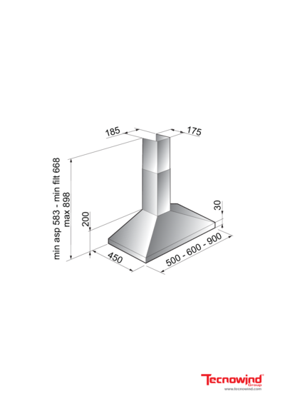 Zigmund & Shtain K 129.61 B - Схема (размеры) 