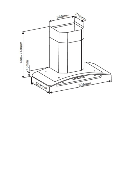 Zigmund & Shtain K 246.91 S - Схема (размеры) 