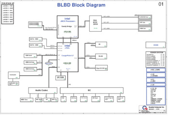 Материнская плата Quanta BLBD DABLBDMB8E0