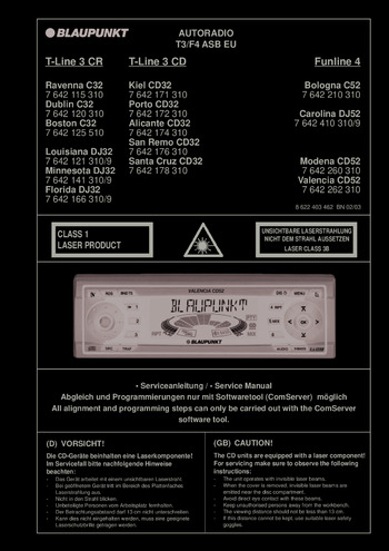 Автомагнитола Blaupunkt Valencia CD52