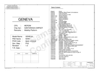 Samsung NP-R700 - Схема ( 1.0. ( Samsung Geneva ))