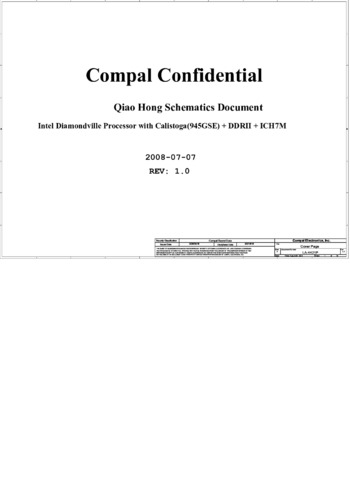 Материнская плата Compal LA-4421P