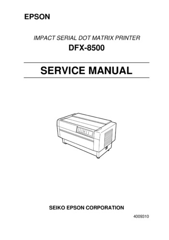 Принтер Epson DFX-8500