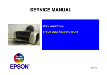 Принтер Epson Stylus C63/C64/C83/C84