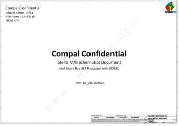 Материнская плата Compal LA-A341P