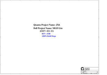 Quanta JX6 - Схема (REV : D3B, DELL D531)