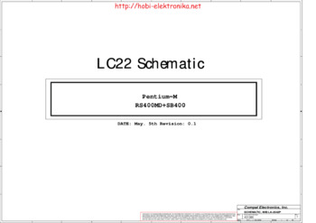 Compal LA-2642P - Схема (LC22, REV: 0.1)