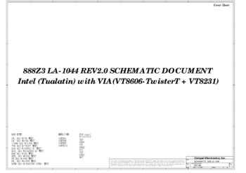 Compal LA-1044 - Схема (REV: 2.0, 888Z3)