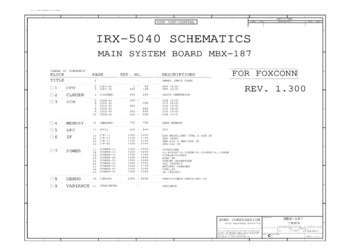 Материнская плата Foxconn IRX-5040