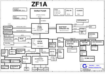 Quanta ZF1A - Схема (REV: A3A)