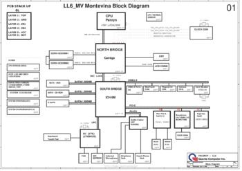 Материнская плата Quanta LL6_MV