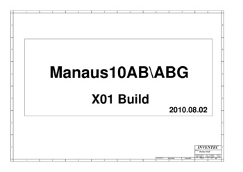 Inventec Manaus10AB/ABG - Схема (REV: X01)