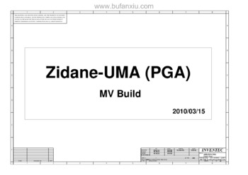Inventec Zidane-UMA (PGA) - Схема (MV Build, REV: A03, HP Pavilion dv4, dm4, mr-1331)