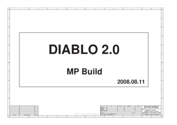 Inventec DIABLO 2.0 - Схема (REV: A02, MP Build, DV3000)