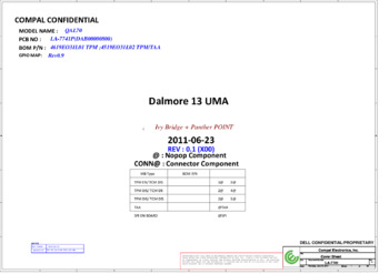 Материнская плата Compal LA-7741P