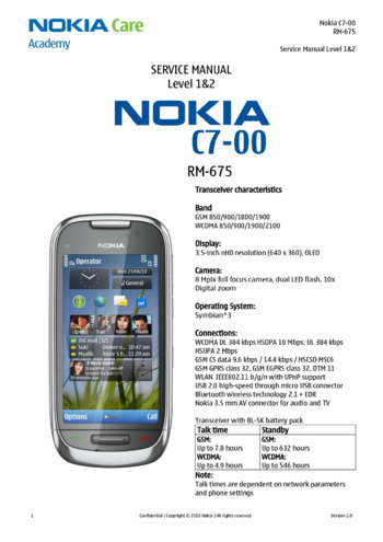 Смартфон Nokia C7-00
