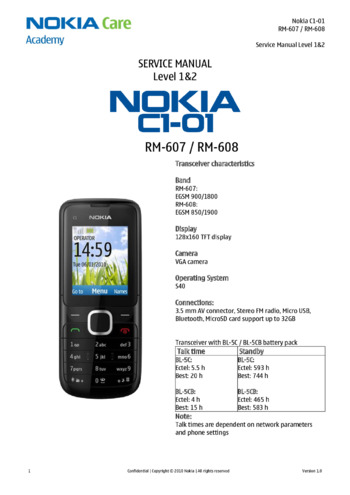 Мобильный телефон Nokia C1-01