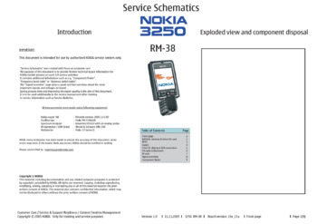 Nokia 3250 - Схема RM-38,1hx_13a, v1.0