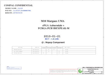 Compal LA-5571P - Схема DA80000FP00, NAL20, REV 1.0(A00)