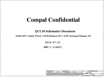 Compal LA-8251P - Схема QCL10, REV 1.0 (A00)