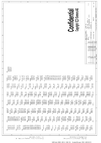 Siemens C60 - Схема 