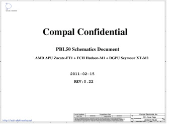Compal LA-7321P - Схема PBL50, REV 0.22