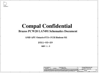 Compal LA-7491P - Схема Brazos PCW20, REV 1.0, DNS