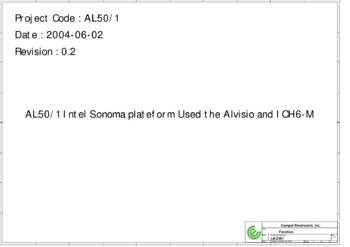 Compal LA-2361 - Схема Rev 0.2, AL50/1