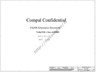 Compal LA-6352P - Схема Rev 1.0a, PAZ00, Toshiba AC100