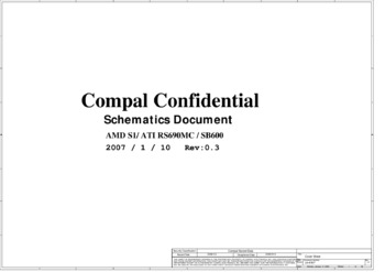 Compal LA-4191P - Схема ANRJBL3000(JBL30), REV:0.3