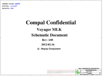 Compal LA-8341P - Схема QBR00, Rev: A00