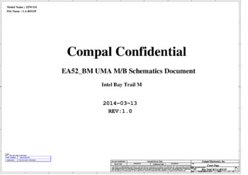 Compal LA-B511P - Схема EA52_BM UMA, Rev: 1.0, Z5W1M