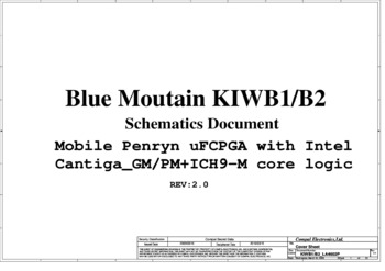 Compal LA-4602P - Схема KIWB1/B2, Rev: 2.0