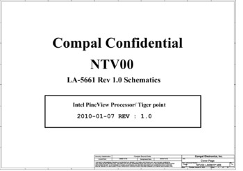 Материнская плата Compal LA-5661P