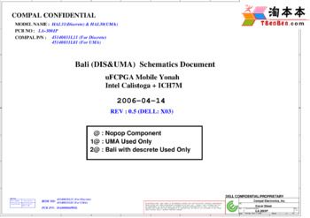 Compal LA-3001P - Схема HAL31(Discrete) & HAL30(UMA), Rev: 0.5, DELL: X03, Bali (DIS&UMA)
