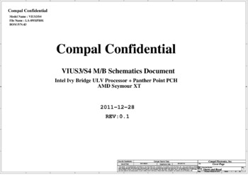 Compal LA-8951PR01 - Схема VIUS3/S4, Rev: 0.1