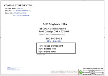 Материнская плата Compal LA-4041P