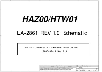 Compal LA-2861 HAZ00/HTW01 - Схема   Toshiba Satellite M50, REV:1.0