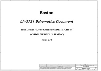 Compal LA-2721 Boston - Схема   Toshiba Satellite M55, REV:1.0
