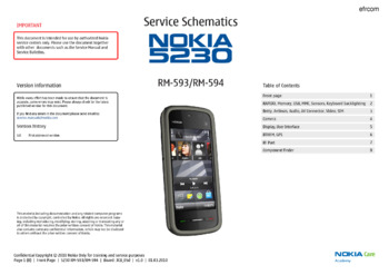 Nokia 5230 - Схема RM-593, RM-594, ver:1.0