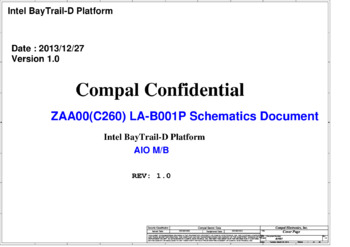 Compal LA-B001P ZAA00(C260) - Схемы REV:1.0, Lenovo C260